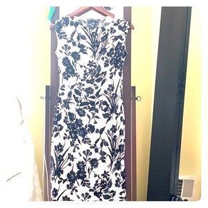 Black and white dress